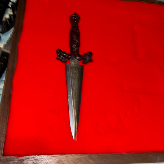 United Cutlery Talisman Designed by Kit Rae UC970 Dagger Double Edged Fixed Blade